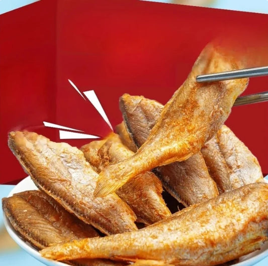 High-protein ready-to-eat deep-sea fish crisps