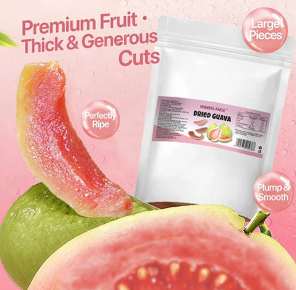 Say goodbye to high-calorie guilt! Satisfy yourcravings with ourfiber-rich Red Guava slices