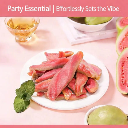 Say goodbye to high-calorie guilt! Satisfy yourcravings with ourfiber-rich Red Guava slices