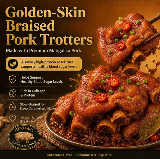 😋 Tiger-Skin Pork Trotters: Bold Flavor Turn Every Craving Into a More Satisfying Choice