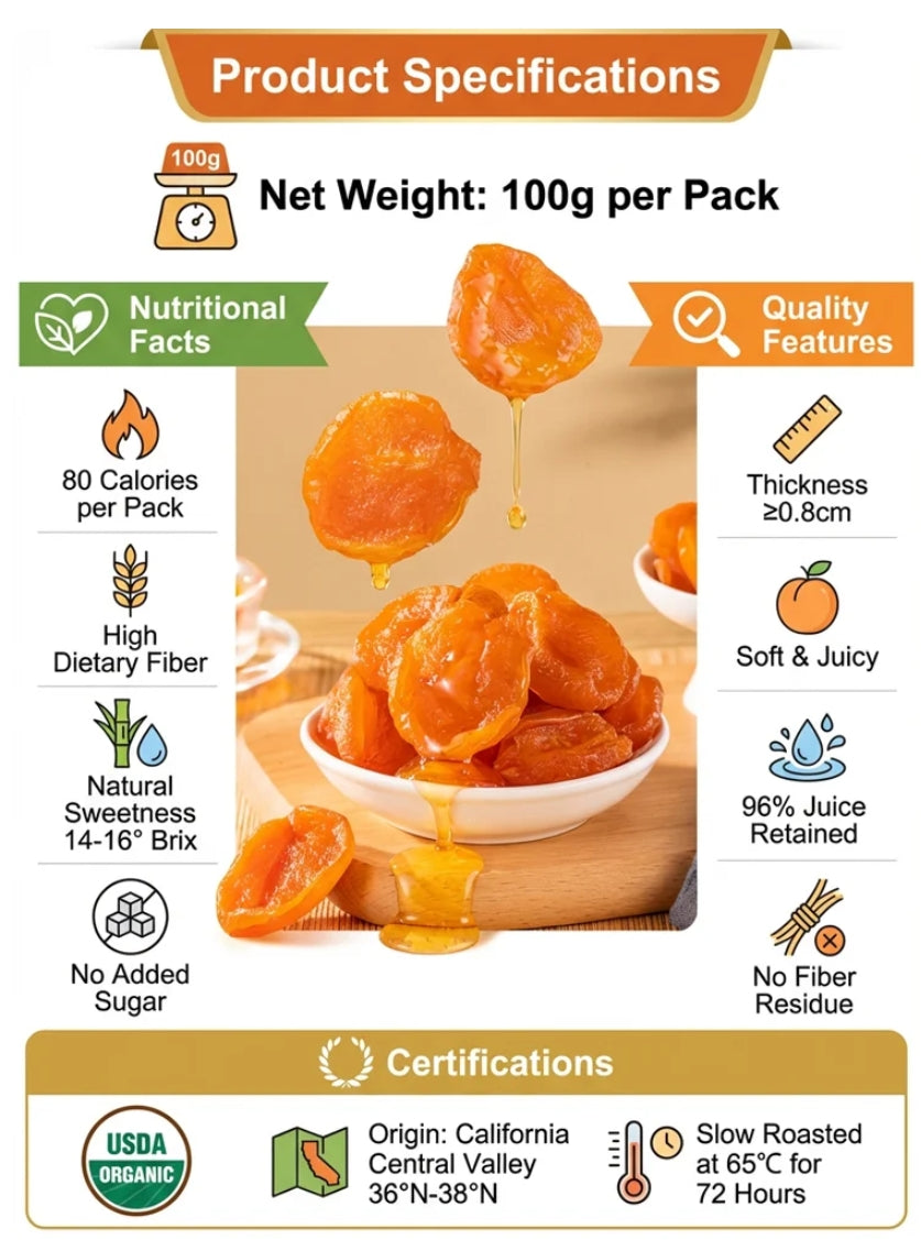 California Specialty Dried Apricots
